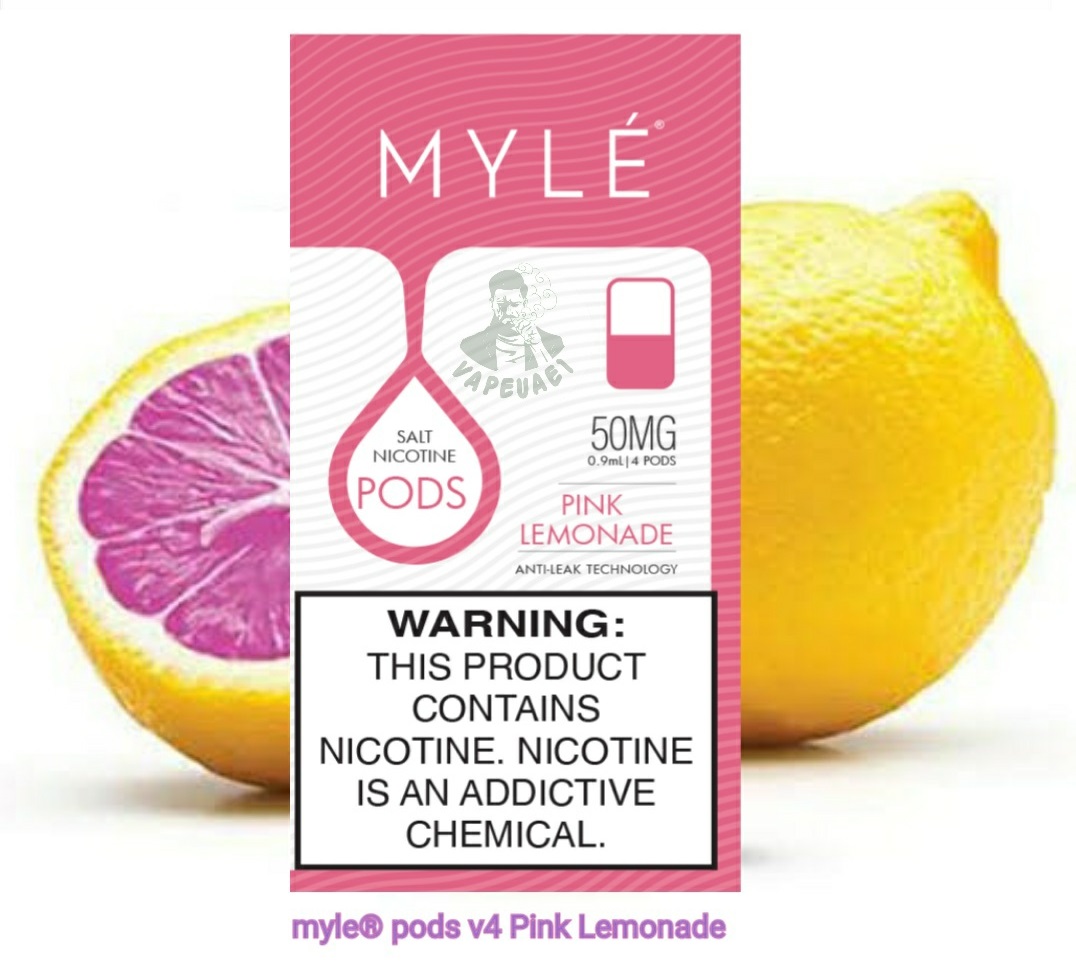 MYLE V4 Pink Lemonade pods