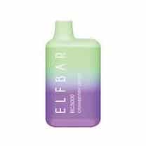 سحبة الف بار بنكهة عنب توت بري  5000 بف٢٠٪؜- Elf BAR BC CRANBERRY GRAPE 5000 PUFFS Disposable20%