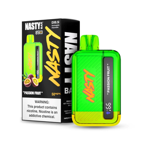 سحبة ناستي 8500 باشن فروت NASTY 8500 puff passion fruit 50MG