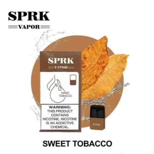 بودات سبارك المتوافقة مع جهاز مايلي الاصدار الرابع   MYLE SPRK VAPOR V4 سويت توباكو Sweet Tobacco