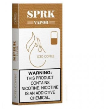 بودات سبارك المتوافقة مع جهاز مايلي الاصدار الرابع   MYLE SPRK VAPOR V4 ايس كوفي ICED Coffe