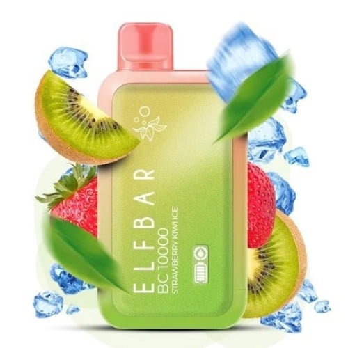 سحبة الف بار ١٠٠٠٠ موش فراولة كيوي ايس ELF BAR 10000 PUFFS 50MG