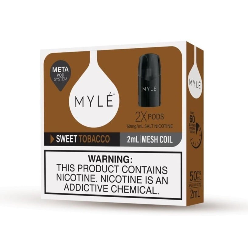 بودات مايلي ميتا بود الاصدار الخامس سويت توباكو Myle Meta Pods V5 Sweet Tobacco
