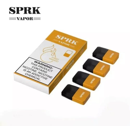 بودات سبارك المتوافقة مع جهاز مايلي الاصدار الرابع   MYLE SPRK VAPOR V4 سويت مانجو Sweet Mango