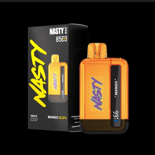 سحبة ناستي بار 8500 موشة مانجو NASTY BAR MANGO 8500 PUFFS 20MG