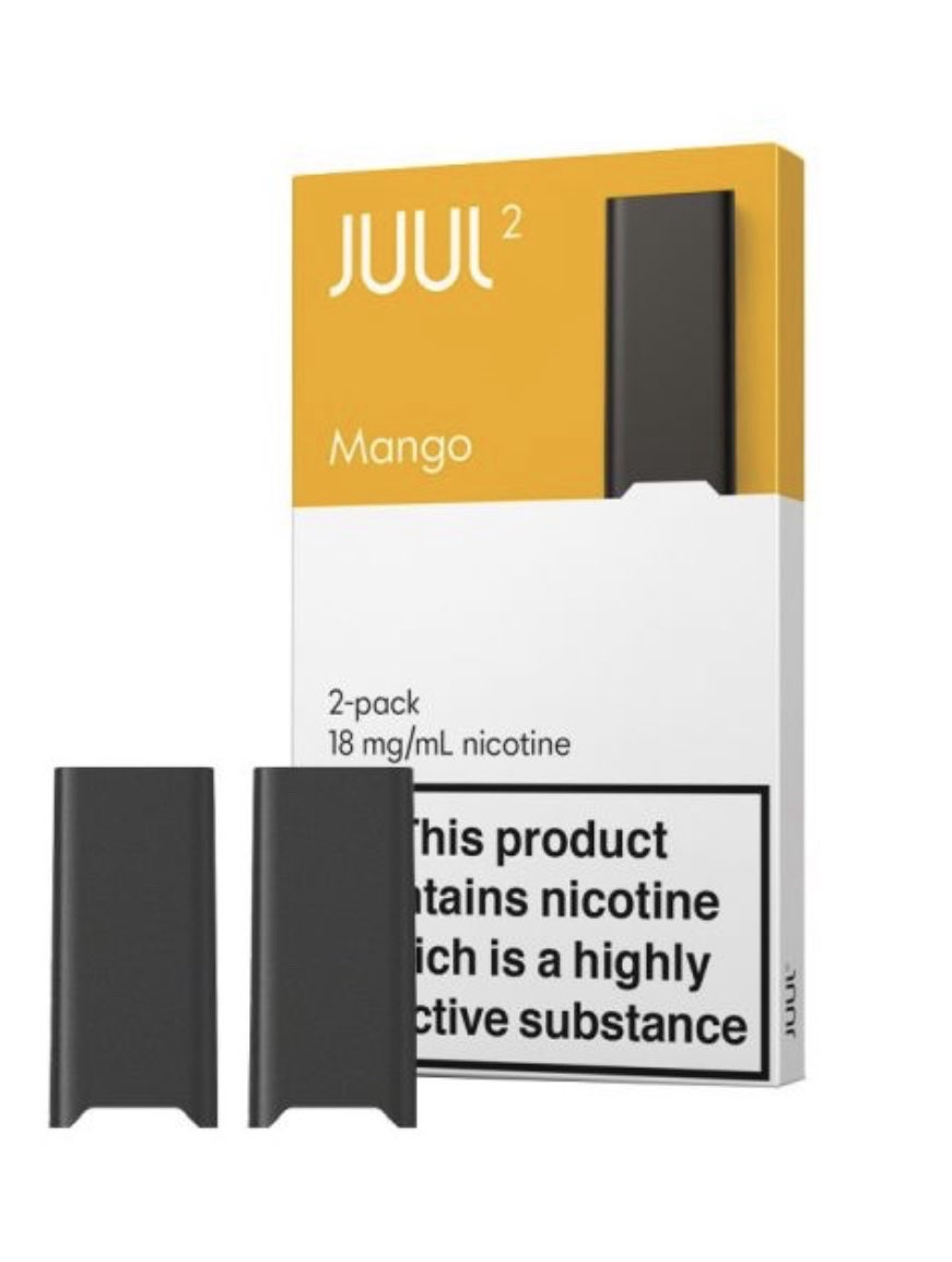 بودات جول٢ الاصدار الثاني مانجو . JUUL2 PODS MANGO