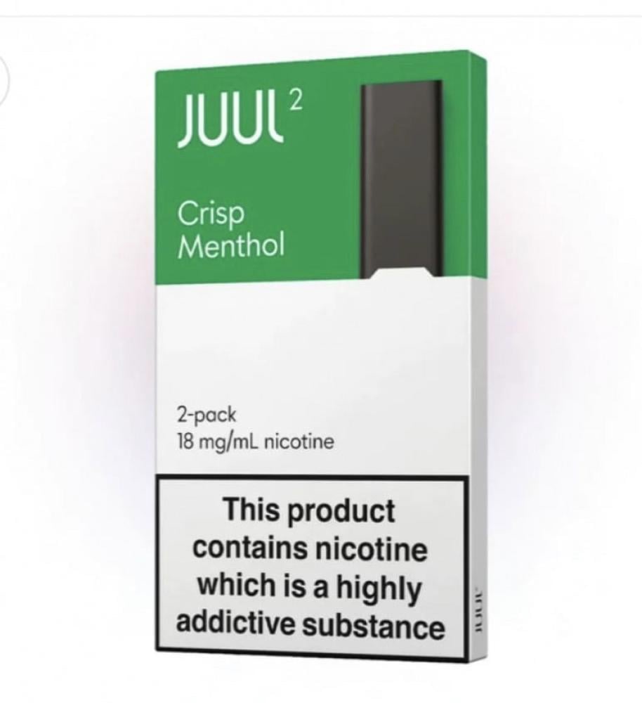 بودات جول الاصدار الثاني كريسب منثول                              JUUL2 Crisp menthol